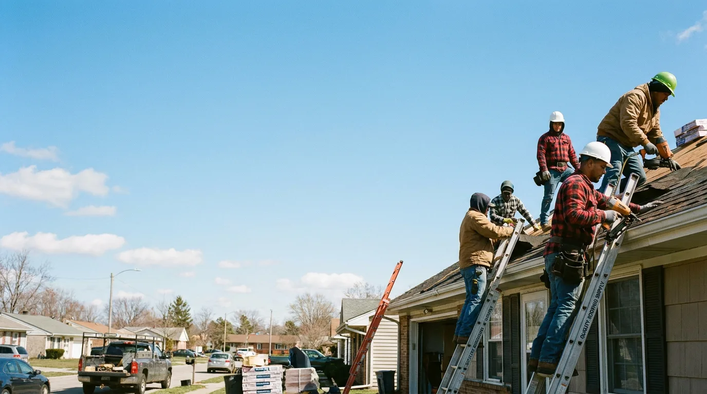 Roofing in Benzonia, MI near me